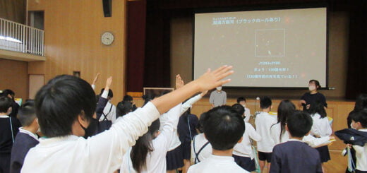 出張授業「ふれあい天文学」実施校募集中 – JPN