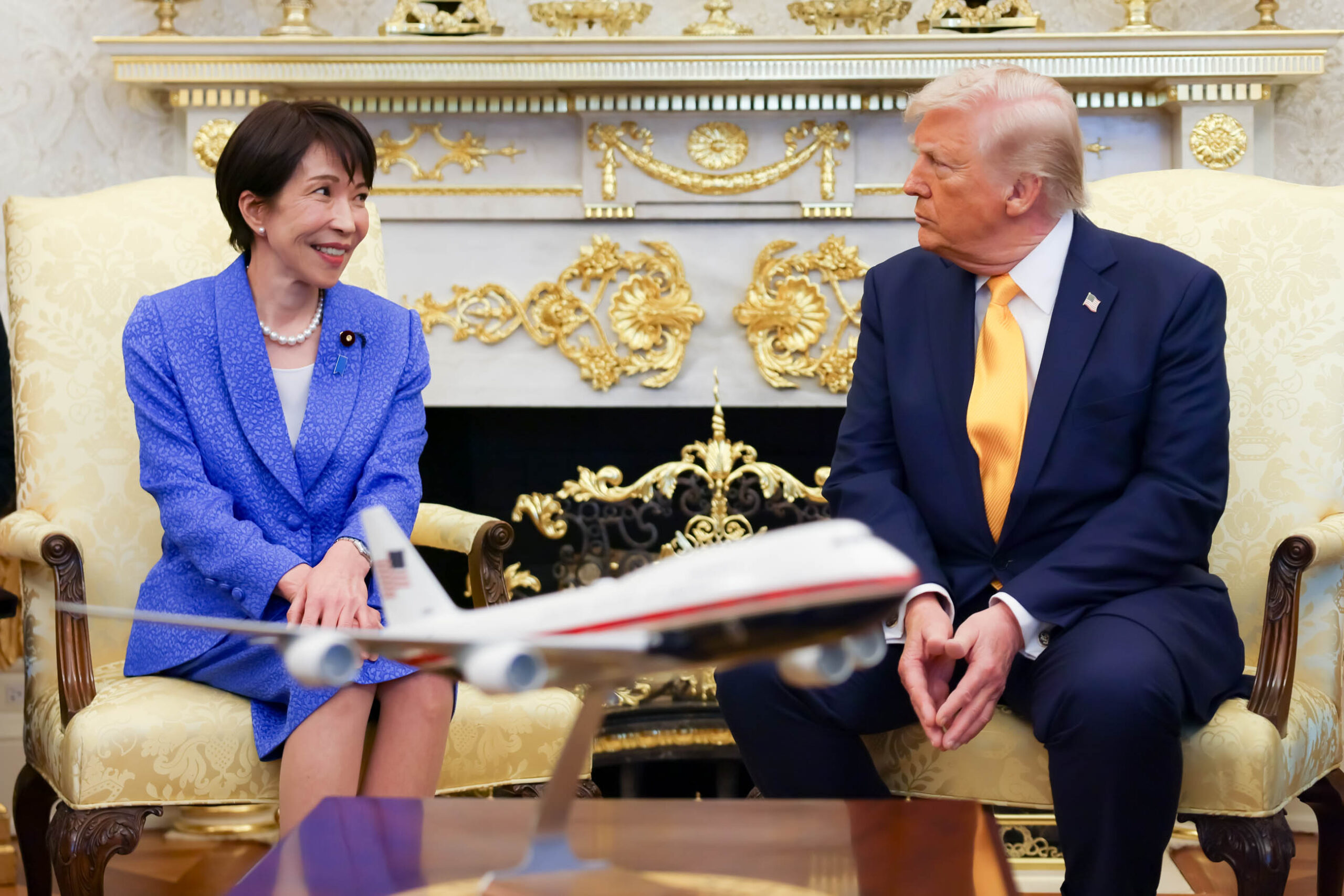 高市首相、初の訪米でトランプ大統領と首脳会談　ホルムズ海峡対応など協議