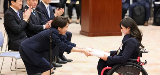ミラノ・コルティナ２０２６オリンピック・パラリンピック日本代表選手団に対する内閣総理大臣感謝状授与式