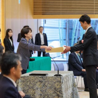 安全功労者内閣総理大臣表彰 表彰式