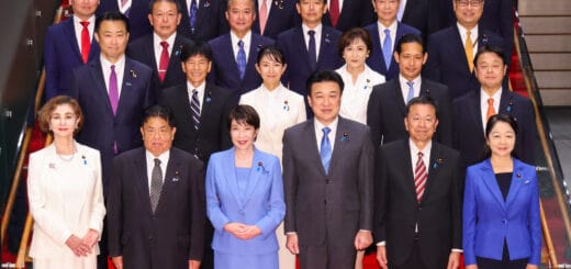 初大臣政務官会合・記念撮影