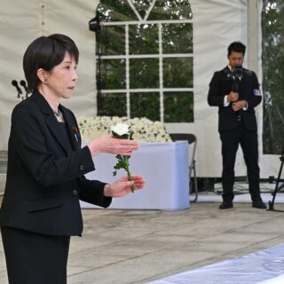 自衛隊殉職隊員追悼式